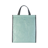 手提拉鏈袋購物袋美國圣誕節杜邦紙定制贈品袋定做柔印